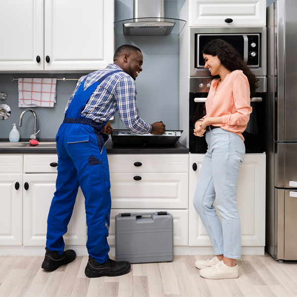 can you provide an estimate for cooktop repair before beginning any work in Palatine